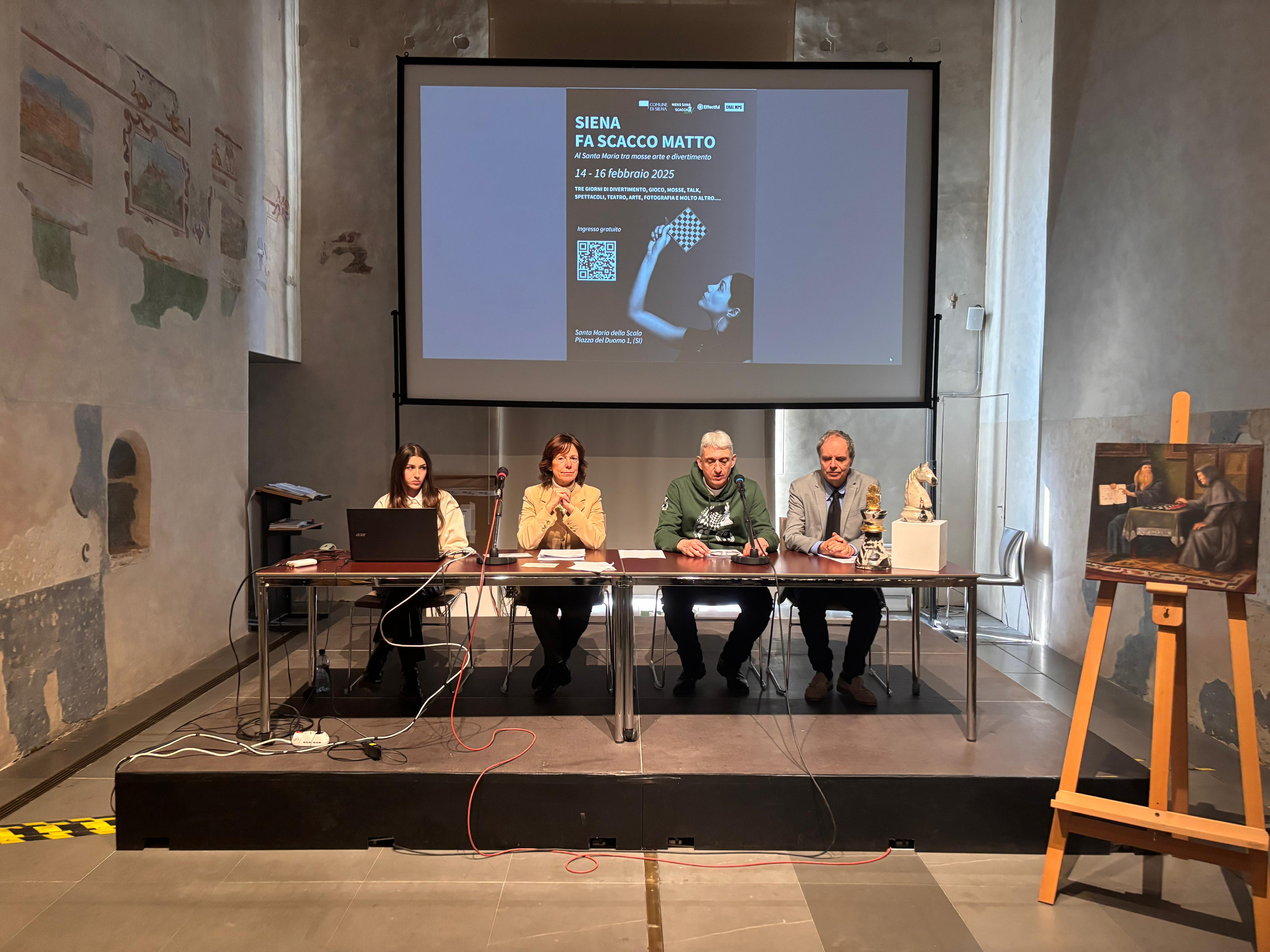 Presentazione "Siena fa scacco matto" 2025