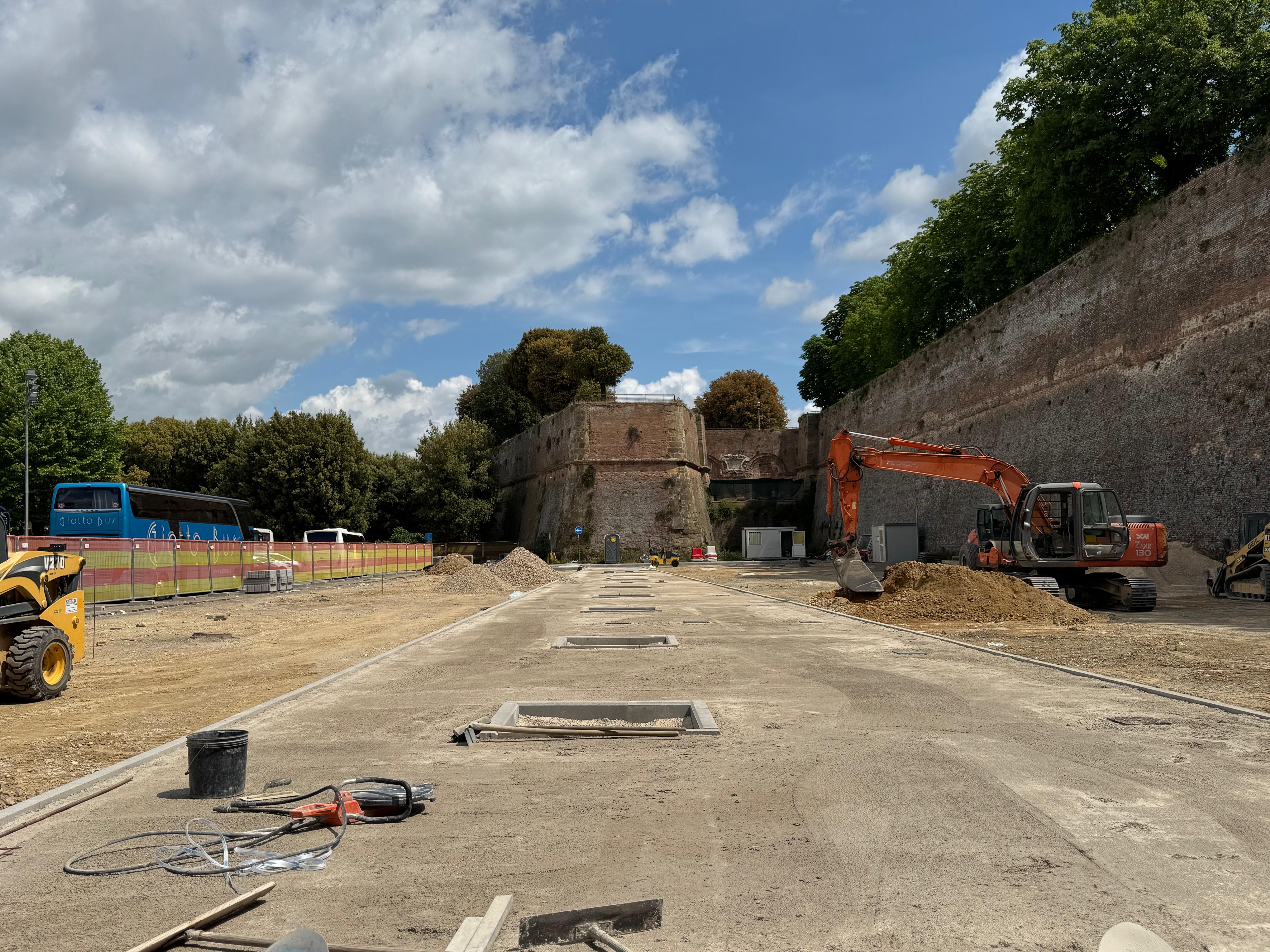 Lavori al Campino di San Prospero