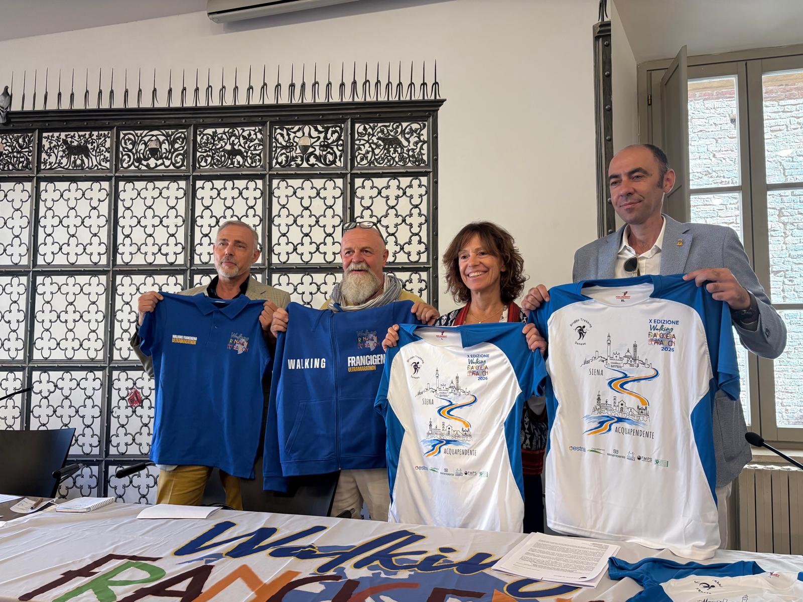 Presentazione Walking Francigena Ultramarathon 2026