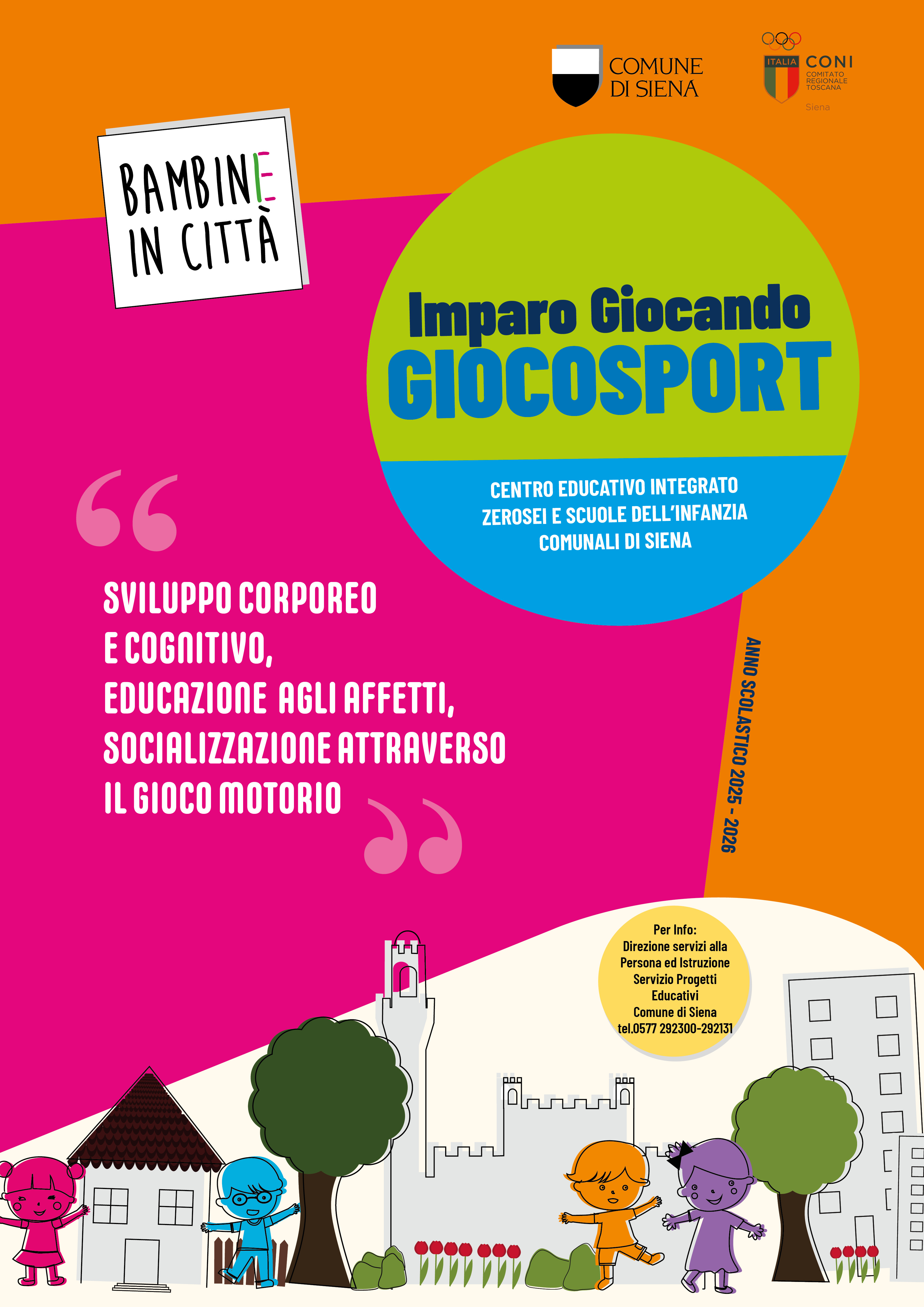 Locandina Giocosport-Imparo giocando a.s. 2025-2026
