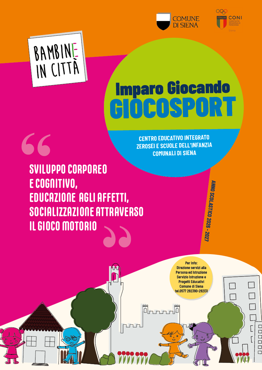 Locandina Giocosport-Imparo giocando a.s. 2026-2027