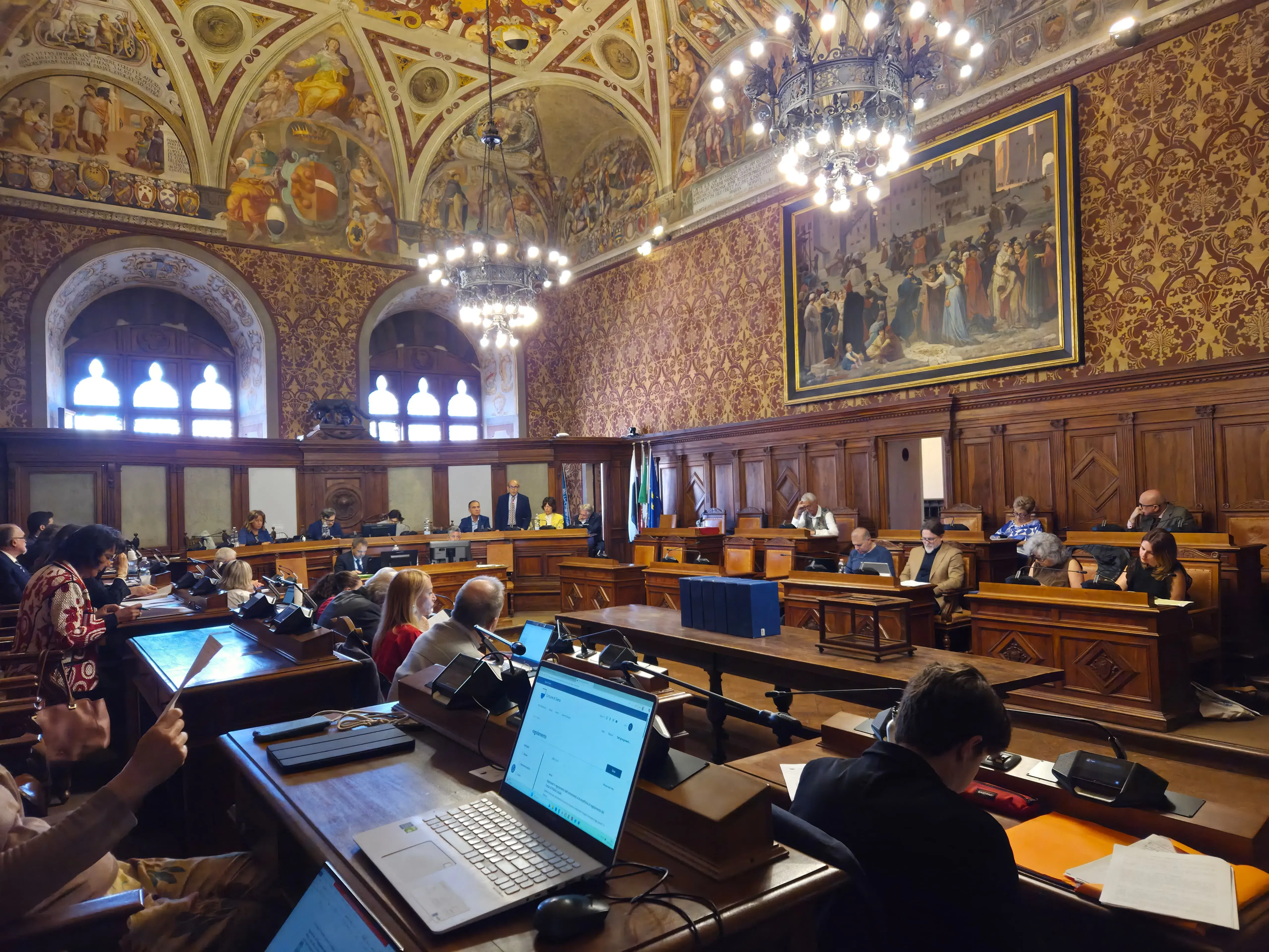 Consiglio comunale di Siena