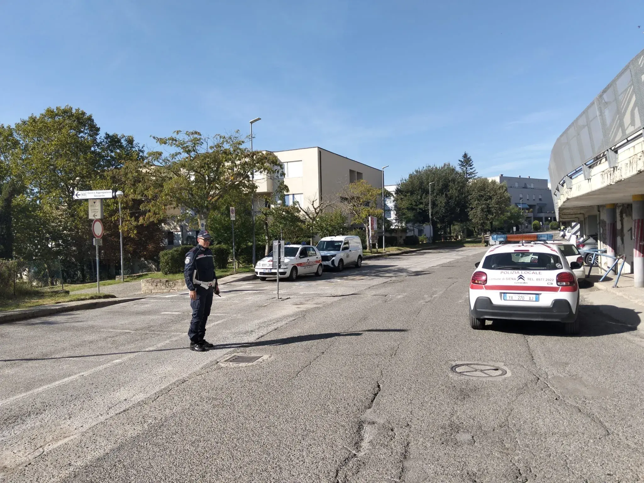 Intervento decoro urbano via Pietro Nenni