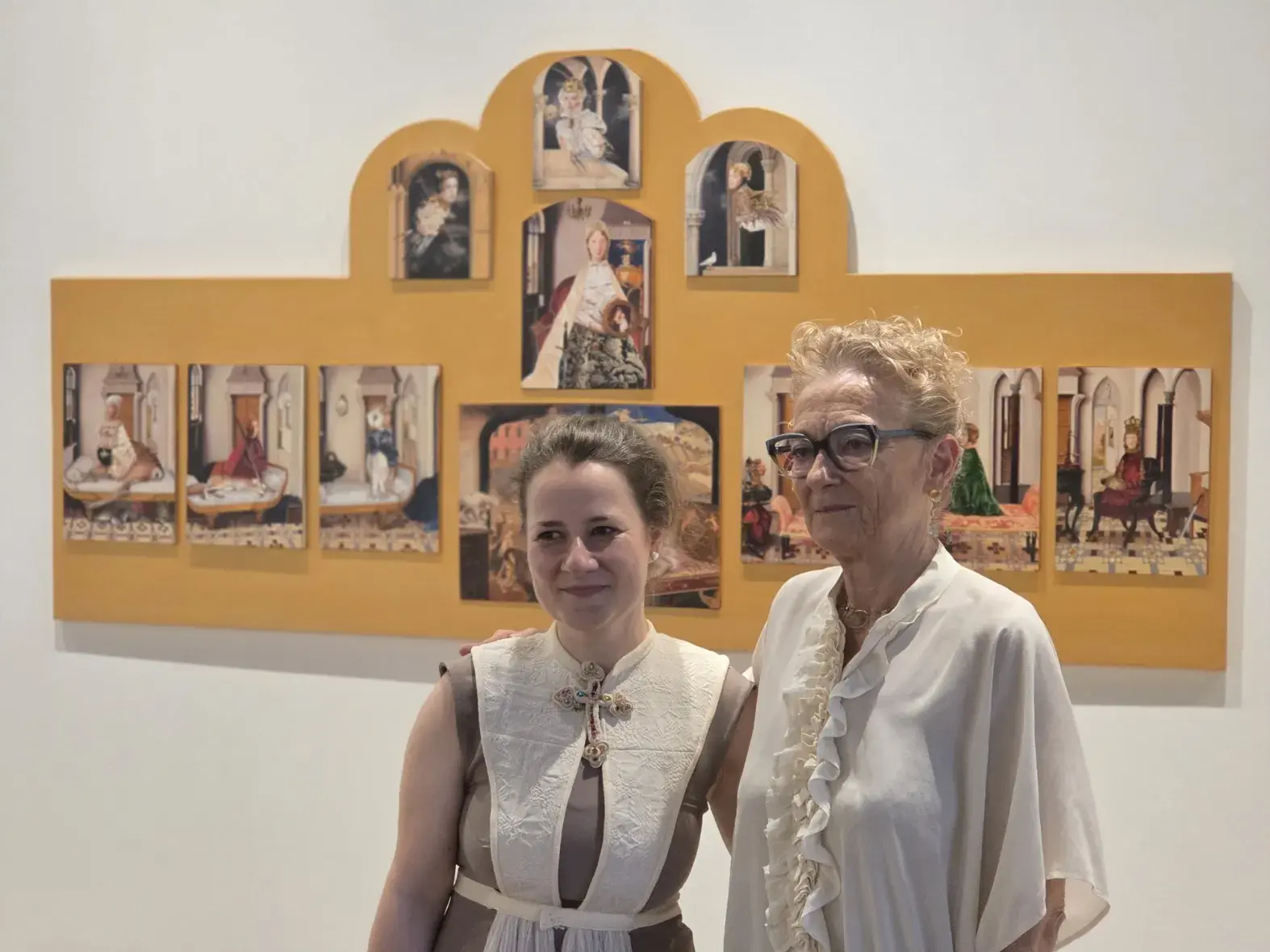 Inaugurazione "Allegoria" di Teodora Axente