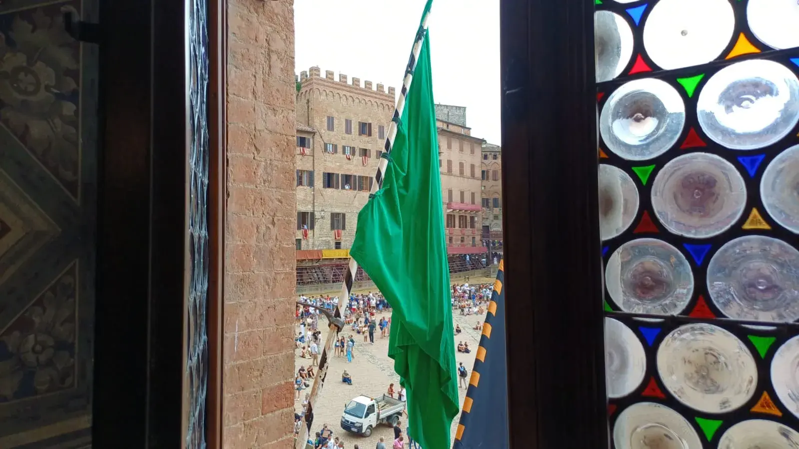 bandiera verde